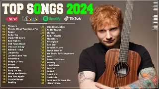 Ed Sheeran, Rihanna, Bruno Mars, Dua Lipa, Justin Bieber, Ava Max, Adele 💖 Pop Music In English 2024