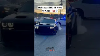 3 Hellcats SEND IT Next to Cops! (Midwest Fest 7)