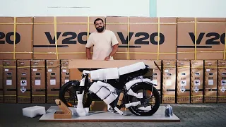 Unboxing e montagem do novo modelo de bike V30 #inowbrasil