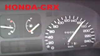 Honda CRX ED9 Acceleration 0-100km/h | Honda CRX ED9 przyspieszenie 0-100km/h