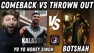 YO YO HONEY SINGH VS BADSHAH | COMEBACK VS YOUTUBE FANFEST | KALAASTAR VS LET IT FLOW | REVIEW BY RG