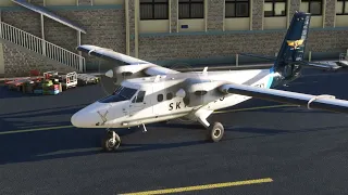 Microsoft Flight Simulator - Aerosoft DHC-6 Twin Otter new sound update test