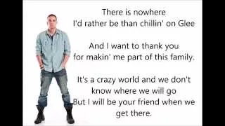 Mark Salling - Chillin' On Glee lyrics