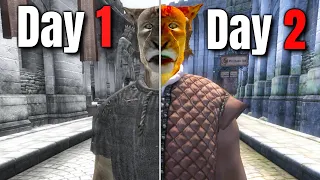 Speedrunning petty crime in Oblivion (User Quests Day 2)
