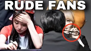 Kpop Idols VS Rude Fans