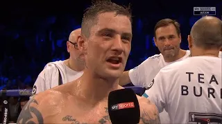 Ricky Burns Post Fight Interview after lossing to Crolla