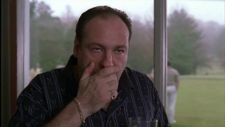 The Sopranos - Tony collapses after arguing with Richie