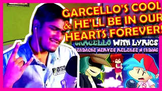 GARCELLO WITH LYRICS REACTION!!! - BY RECD - FRIDAY NIGHT FUNKIN THE MUSICAL LYRICAL COVER! AWESOME!