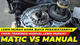 Manual vs Matic lebih murah mana biaya perawatan transmisi