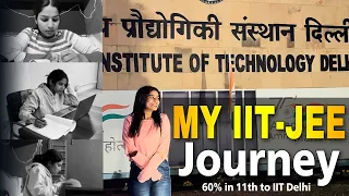 My IIT - JEE Journey🔥 | IIT DELHI