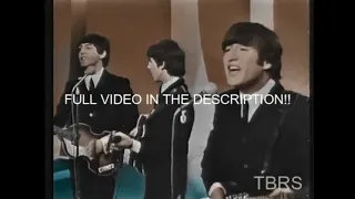 The Beatles - Twist And Shout Live At The Ed Sullivan Show (Colorized) FULL VIDEO IN THE DESCRIPTION