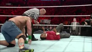 John Cena vs Lord Tensai - Extreme Rules Match  Raw