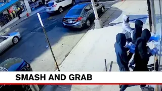 SMASH N GRAB ROBBERY REACTION