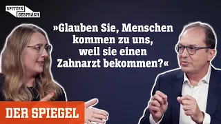 SPIEGEL-Talk zu Migration: »Glauben Sie, Menschen kommen zu uns, weil sie einen Zahnarzt bekommen?«