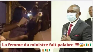 URGENT ‼️ La femme du ministre de la réconciliation de Côte d’Ivoire bloque l’entrée d’une cité 🇨🇮😱😱
