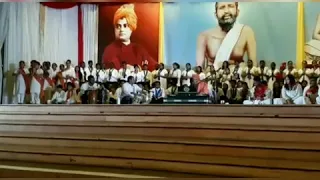 Ramakrishna Sharanam during Annual Children's Cultural Festival-2018,Durban, by Swami Prajnatmananda