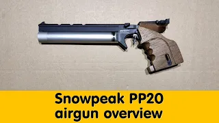 Snowpeak PP20 - target air pistol overview