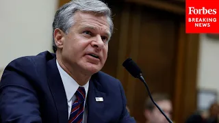 FBI's Wray Asked About Response To Increase Of Racially-Motivated And Anti-Semitic Threats