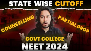 NEET 2024 State Wise Cut-off | NEET 2024 Safe Score for Every State | MBBS & BDS | Kshitiz Kanik