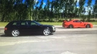 Audi RS2 vs Toyota Supra