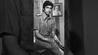 आखिर कौन सी फिल्म थी #amitabhbachchan #zanjeer