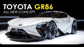 Toyota GR86 All New Facelift Concept Car, AI Design