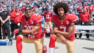 NFL Players Protest During National Anthem