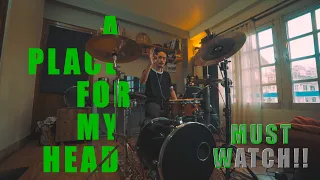 SAMYAK LAMA | Drum-cam | A place for my head  | Linkinpark (Cover)