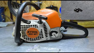 Бензопила STIHL 181 Душиться при натиску на газ!