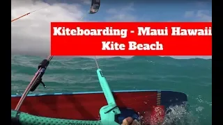 Kiteboarding "Kite Beach" Maui, Hawaii