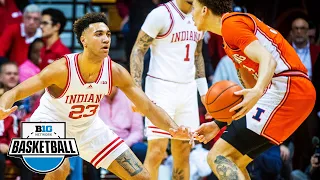 Illinois at Indiana | Feb. 18, 2023 | B1G Basketball in 60