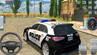 Police Sim 2022 : Mercedes Benz A-Class On Duty Crime Patrolling - Android Gameplay