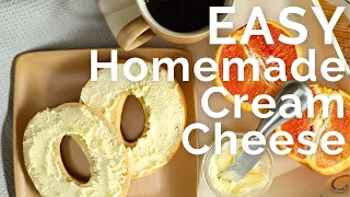 2 Simple Recipes for Making Cream Cheese at Home!