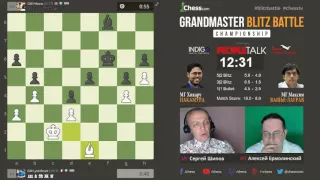 Vachier-Lagrave - Nakamura, game 27, 1+1