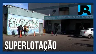 Unidades de saúde de Porto Alegre (RS) enfrentam superlotação após queda da temperatura