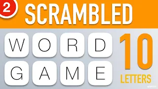 Scrambled Word Games Vol. 2 - Guess the Word Game (10 Letter Words)