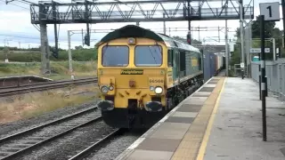 Trains at: Polesworth, WCML, 22/08/16