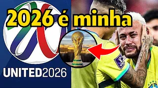 Veja agora: COPA de 2026 com NEYMAR e ENDRICK para o sonho do HEXA