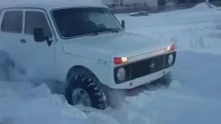 На Ниве по снегу 2 (Forward Safari 500)