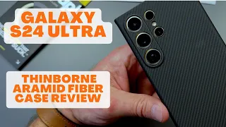 Samsung Galaxy S24 Ultra - Thinborne Aramid Fiber Case Review
