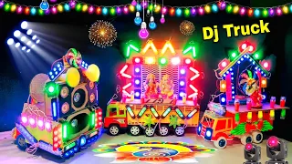 New Gauri Big Navdurga Radha Dj Kaali Maiya Ganesh Krishna Trolley Visarjan Dj Light Truck Puja