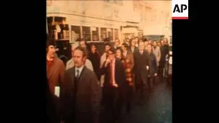 SYND 28-11-72 DUBLIN JOURNALISTS PROTEST