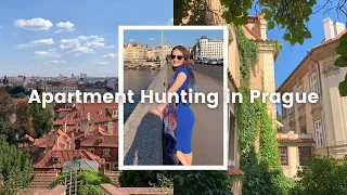 WE ARE MOVING || Apartment hunting in Prague || VLOG