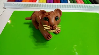 Король Лев 2019. Лепим львенка Симбу! & The Lion King. Sculpt the lion cub Simba!& Art for kids