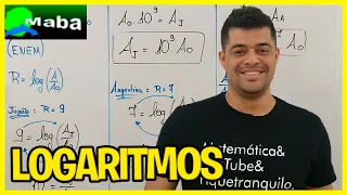 MABA ENEM  -  LOGARITMO  -  EXERCÍCIO -  Com professor Bruno