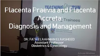 RCOG Guidelines: Placenta Praevia and Placenta Accreta: Diagnosis and Management
