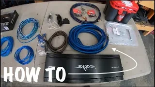 How To: Install A Car Audio Amplifier