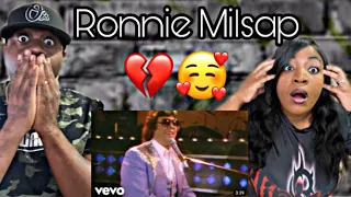 WE ABSOLUTELY LOVE HIS VOICE!! RONNIE MILSAP - THERE'S NO GETTING OVER ME (REACTION)