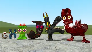 😈 I PLAYING AS NEW LITTLE - BIG COLORFUL NIGHTMARE ALPHABET LORE LETTERS In Garry's Mod!