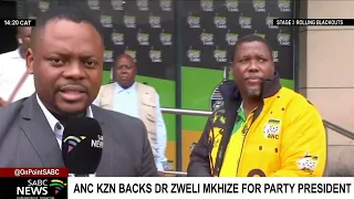 Why ANC KZN is backing Dr Zweli Mkhize for party president